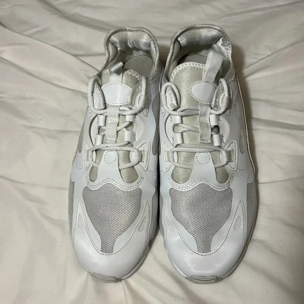 Nike Air Max Infinity 2 Triple White Women's size 8.5 - Picture 6 of 13